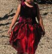 Girl's Red Casual Dress (4-6 years old)